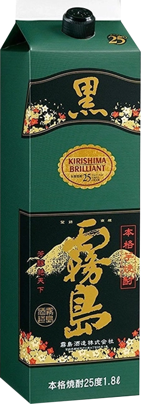 Rượu Shochu Nhật  Slimpack Kuro Kirishima Imo 900ml